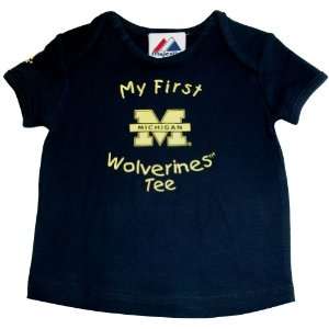 Michigan Wolverines Newborn / Infant / Baby My First Tee:  