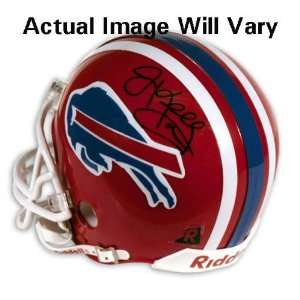  Jim Kelly Buffalo Bills Autographed Mini Helmet: Sports 