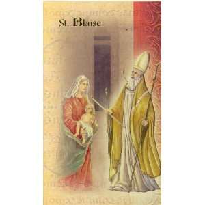  St. Blaise Biography Card (500 593) (F5 412): Home 
