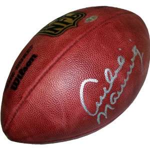  Archie Manning Autographed Official NFL Football   Model 