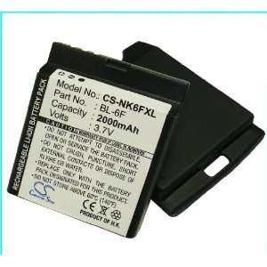  2000mAh Li ion Mobile Battery For N95 / 8GB Extended with 