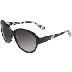  Diane Von Furstenberg Sunglasses DVF542S Daniela 001 Black 