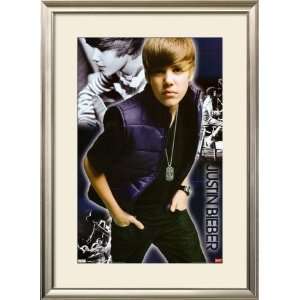 Justin Bieber Framed Poster Print, 33x45