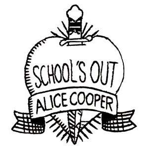  Alice Cooper Schools Out Window Decal Sticker S 5273 R 