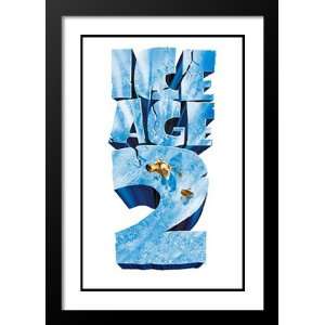  Ice Age: The Meltdown 20x26 Framed and Double Matted Movie 
