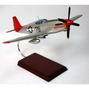    P 51C Tuskegee Kitten 1/24 Scale Model Aircraft: Toys & Games