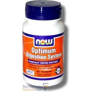  Now Optimal Digestive System, 90 Vcap Health & Personal 