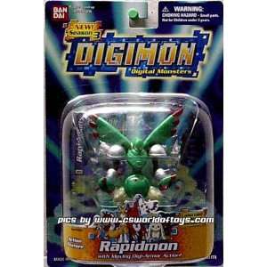  Digimon Digital Monsters Action Feature Rapidmon Figure by 