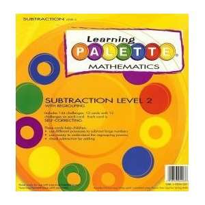  2nd Grade Math Subtraction Learning Palette: Toys & Games