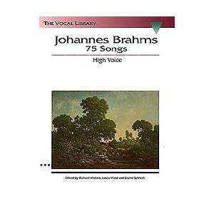  Johannes Brahms 75 Songs Musical Instruments