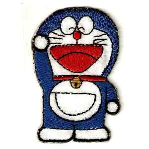  Doraemon Robot Cat Iron On / Sew On Patch ~ Nobita Nobi 
