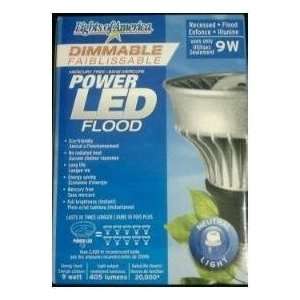   8FR 9 Watt Power LED Dimmable R30 Bulb, Bright White