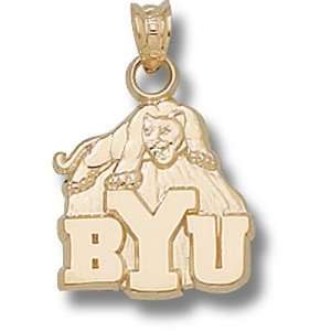 Brigham Young Cougars New BYU Cougar Pendant (14kt):  