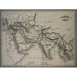  VA Malte Brun Map of Ancient Asia (1861)