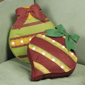 Ornament Shaped Pillows   Party Decorations & Room Decor 