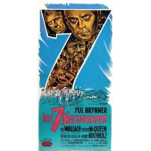  Movie Poster (20 x 40 Inches   51cm x 102cm) (1960)  (Yul Brynner 