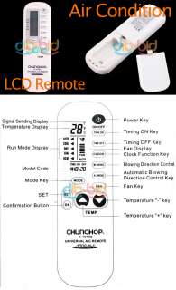 Universal LCD A/C Muli Remote Control for Air Condition  
