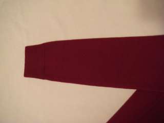 Mens MURANO Red Merino Wool Mock Neck Sweater S NWT NEW  