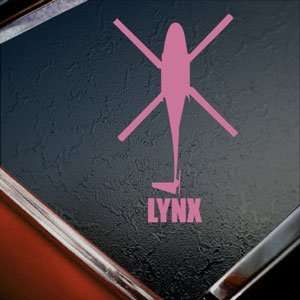  LYNX Pink Decal Military Soldier Car Truck Window Pink 