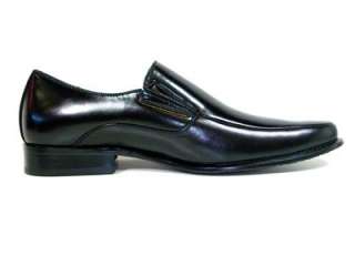 ALDO Black Classic Plain Square Toe Loafer Dress Casual Shoes 