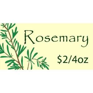  3x6 Vinyl Banner   Rosemary Herbs 