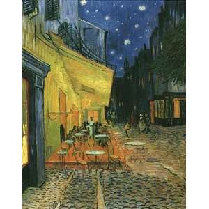   Vincent Van Gogh   40 x 50 inches   Cafe Terrace on the Place du For