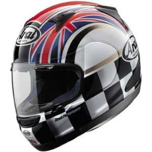  Arai RX Q Graphic Motorcycle Helmet   Flag UK Medium Automotive