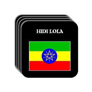  Ethiopia   HIDI LOLA Set of 4 Mini Mousepad Coasters 