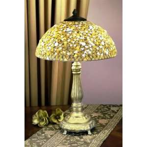  Mosaic Antique Gold Table Lamp LP93252: Home Improvement