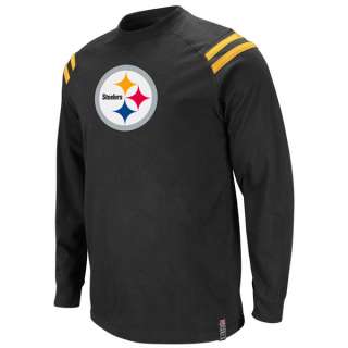 Pittsburgh Steelers Black Victory Pride III Long Sleeve T Shirt  