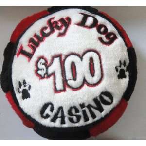  Charming High Rollers Lucky Dog Casino Chip Dog Toy 7 