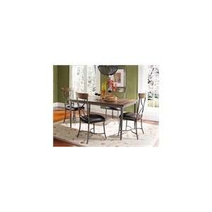  Hillsdale Cameron Rectangular 5 Pc Dining Set with X Back 