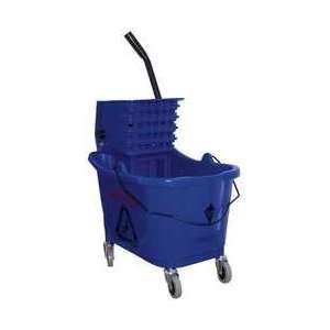 Tough Guy 5CJH6 Mop Bucket/Wringer, Blue, 35Qt.:  