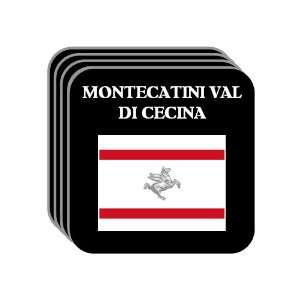 Italy Region, Tuscany (Toscana)   MONTECATINI VAL DI CECINA Set of 4 