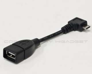 Micro USB Host Mode OTG Cable for Samsung Galaxy S2/SII  