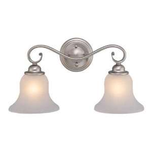 Vaxcel USA VL35472BN Monrovia 2 Light Bathroom Vanity Lighting Fixture 