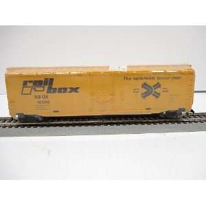 RailBox Refrigerated Boxcar #10000 (Black Crossroads) HO Scale by Tyco