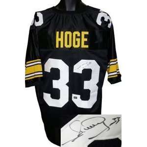  Merrill Hoge Signed Pittsburgh Steelers Jersey: Sports 