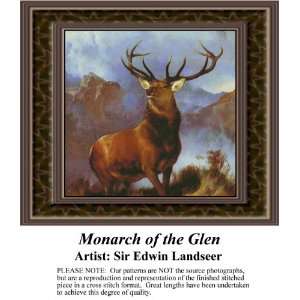  Monarch of the Glen, Cross Stitch Pattern PDF  