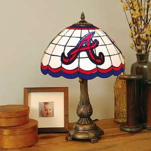  Atlanta Braves Tiffany Table Lamp