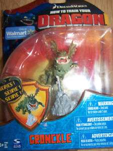 How To Train Your Dragon Gronckle Figure Series 1 New  