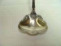 1901 OXFORD WM ROGERS & SON AA SILVERPLATE CREAM SAUCE LADLE SERVING 