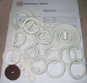 1979 Stern Meteor Pinball Rubber Ring Kit  