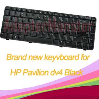 NEW Genuine HP Pavilion dv4 Keyboard 518793 001 Black  