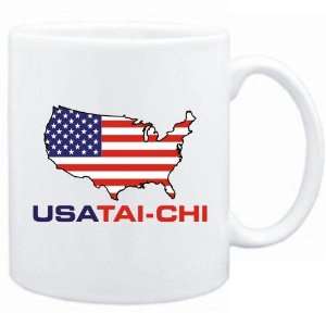  New  Usa Tai Chi / Map  Mug Sports