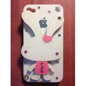   Mirror Bunny Rabbit for Apple Iphone 4 and 4s Cell Phones