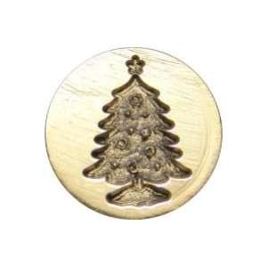  Christmas Tree Brass Wax Seal Stamp