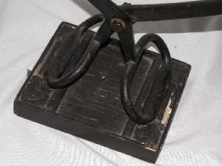 Antique Vintage Wrought Iron Ice Block Tongs  