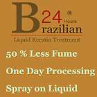 B24 Liquid Brazilian Keratin Treatment, 2 oz spray botl