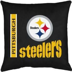  Pittsburgh Steelers 17x17 Locker Room Decorative Pillow 